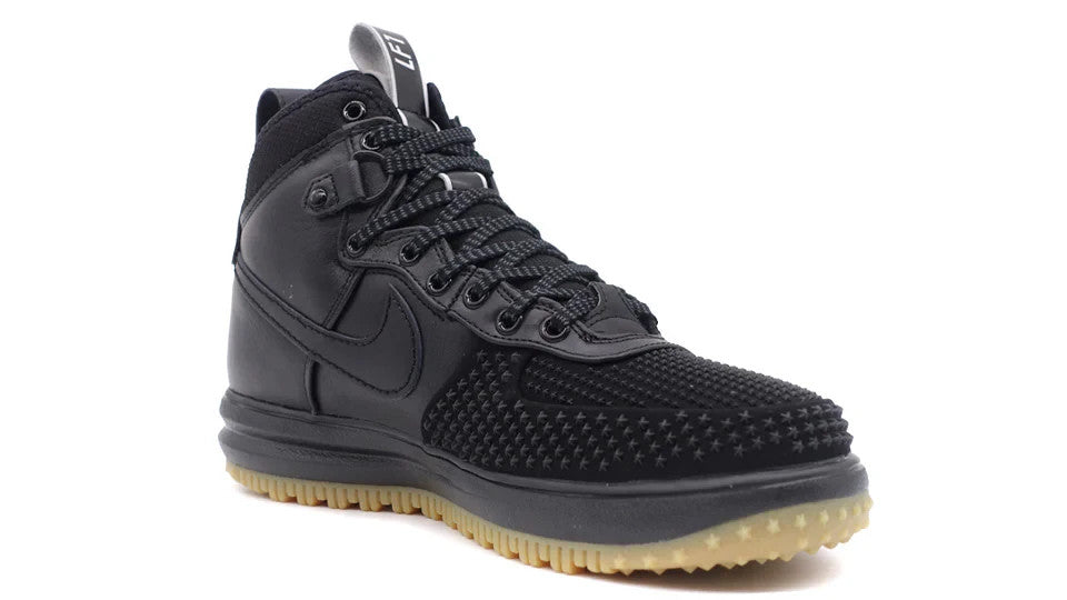 805899-003 Nike Lunar Force 1 Duckboot Black Metallic Silver Anthracite (Men's)