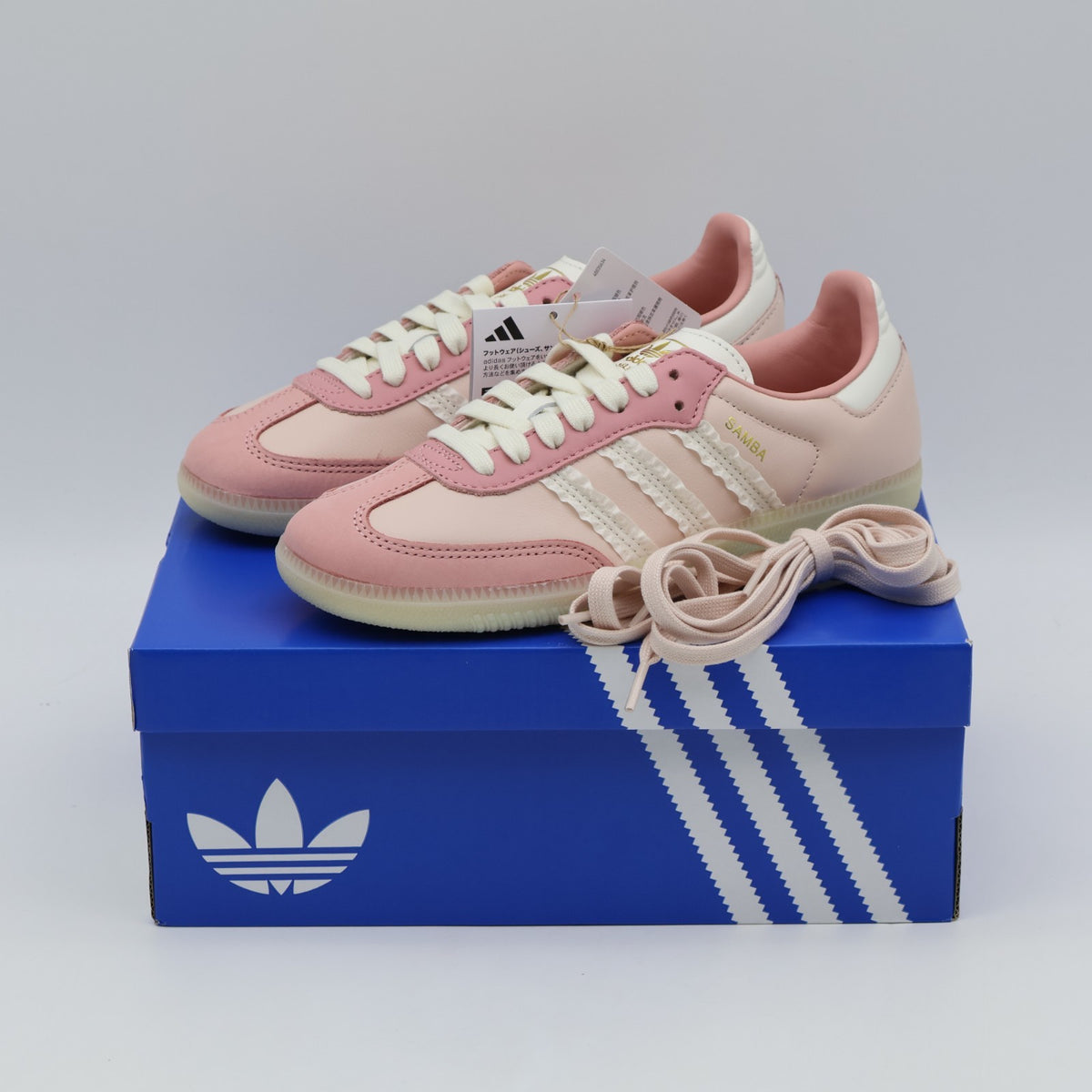 JR8830 adidas Originals  Samba Ruffle Stripes Wonder Mauve (Women's)