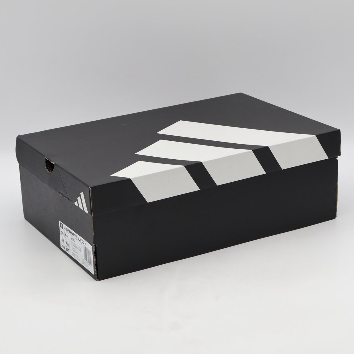 KI4763 adidas Adizero Evo SL EXO Cloud White Core Black Iron Metallic (Men's)