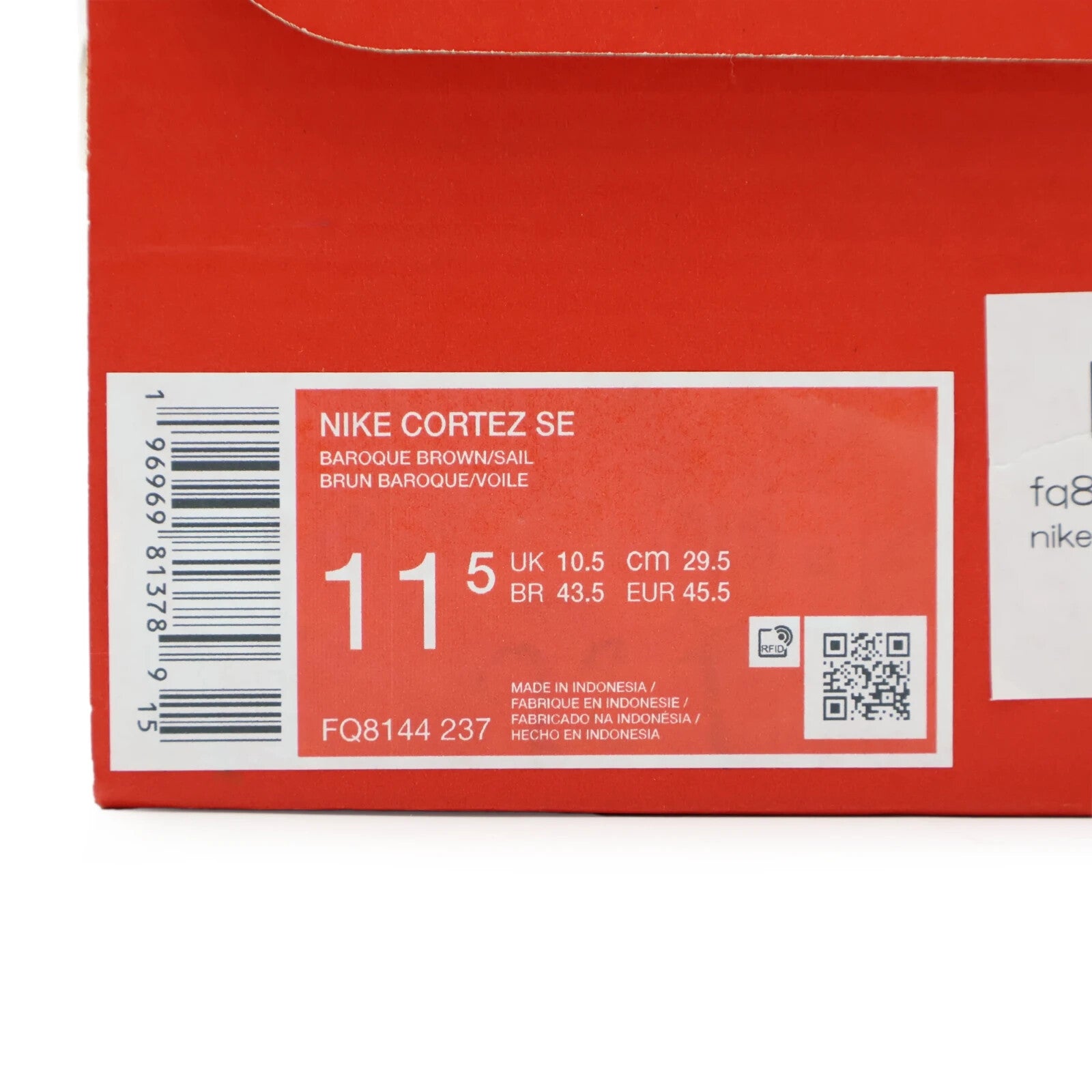 FQ8144-237 Nike Cortez SE Hangul Day White Baroque Brown Sail Coconut (Men's)
