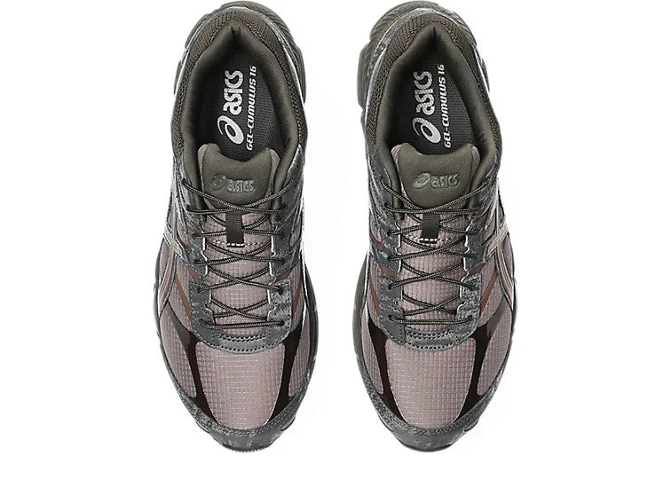 1203B072-200 Asics Gel-Cumulus 16 "Cocoa Powder/Black" (Men's)