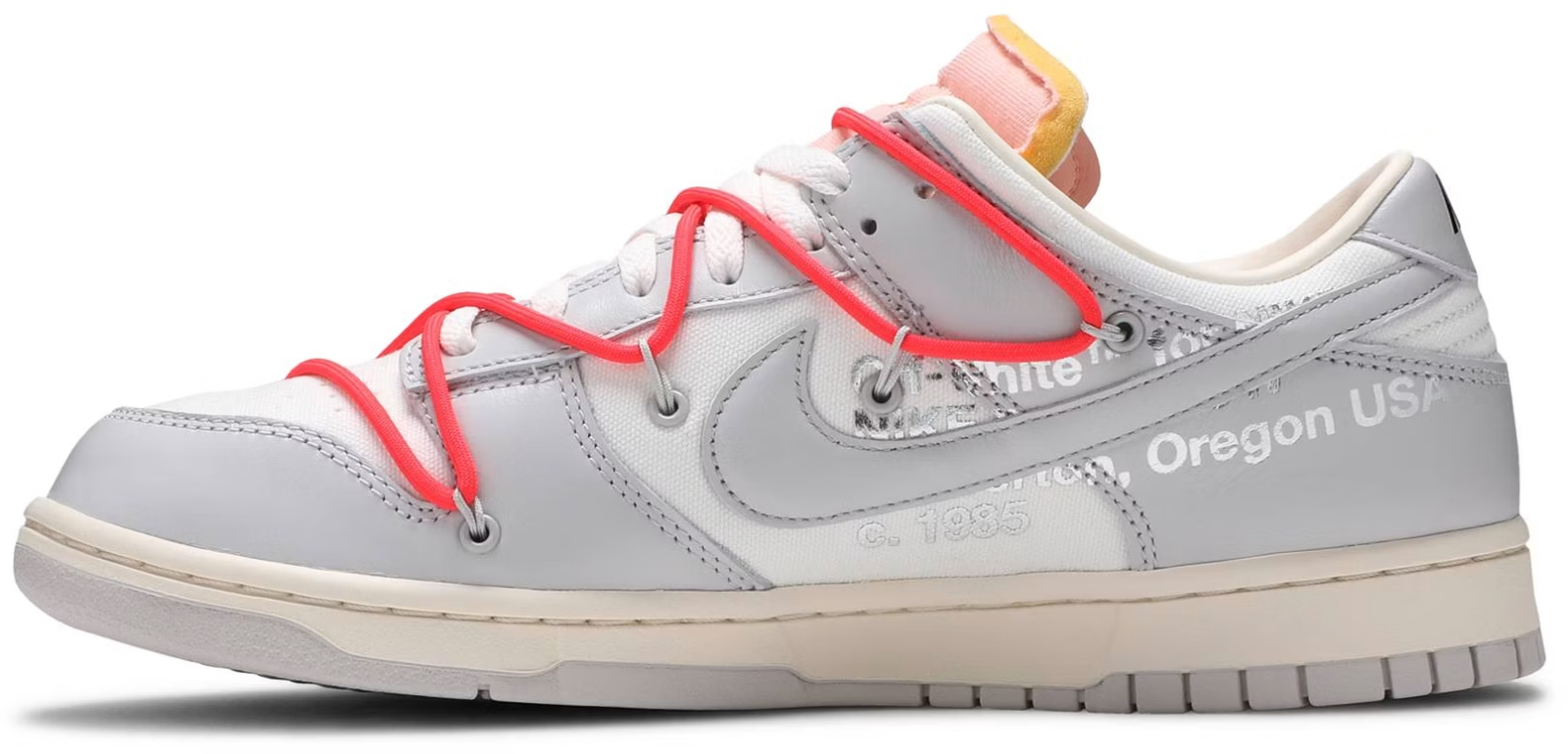 DM1602-110 Off-White Ã Nike Dunk Low 1 of 50 "Lot.6" (Men's)