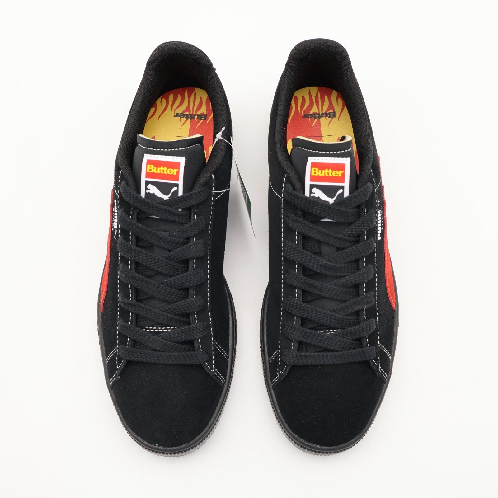 396127-01 Butter Goods Puma Suede Classic Black (Men's)