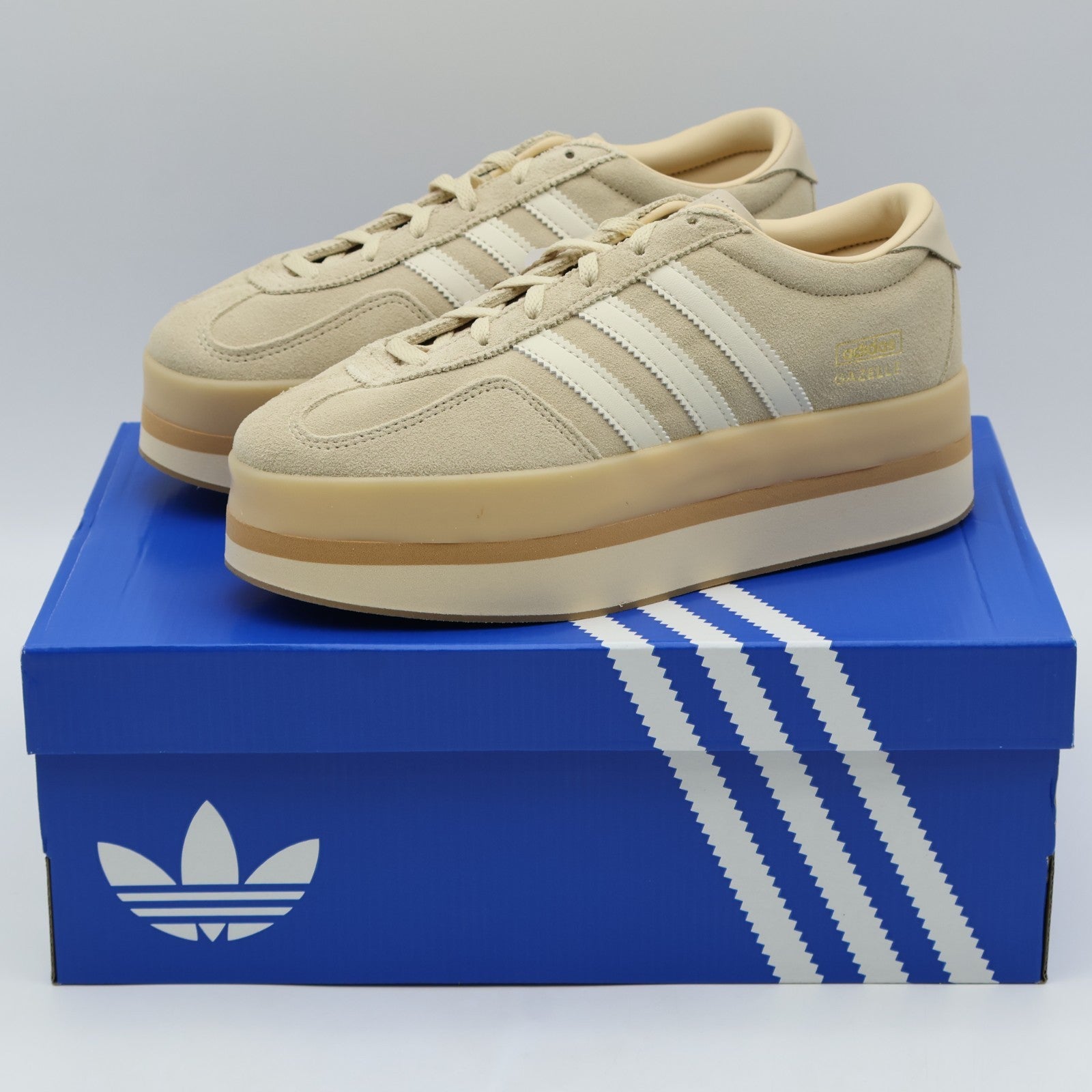 JQ7666 adidas Gazelle Stack Sand Strata (Women's)