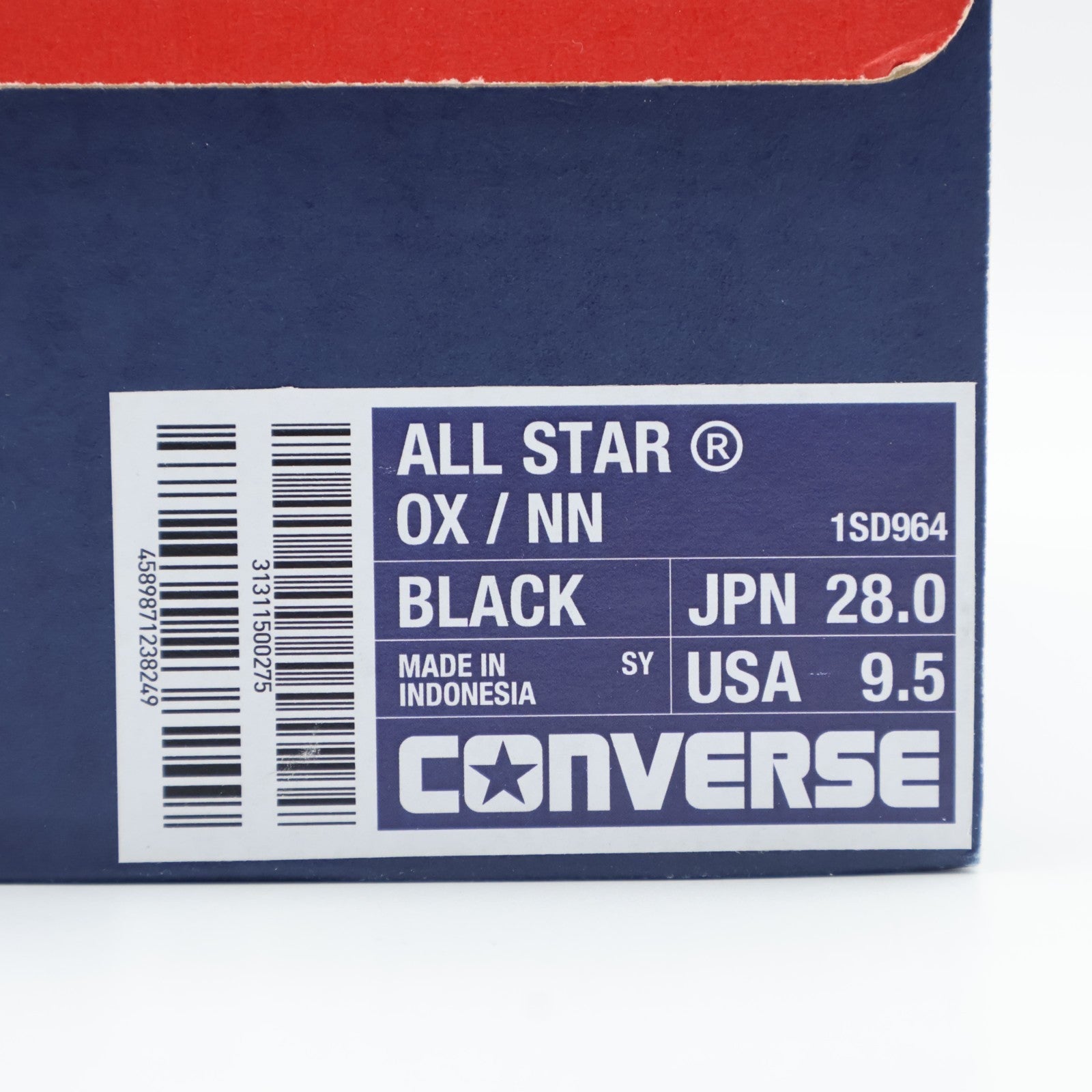 31311500 nonnative Converse All Star OX NN Black (Men's)