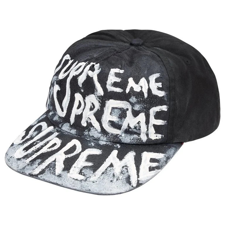Supreme Painted 5-Panel Black