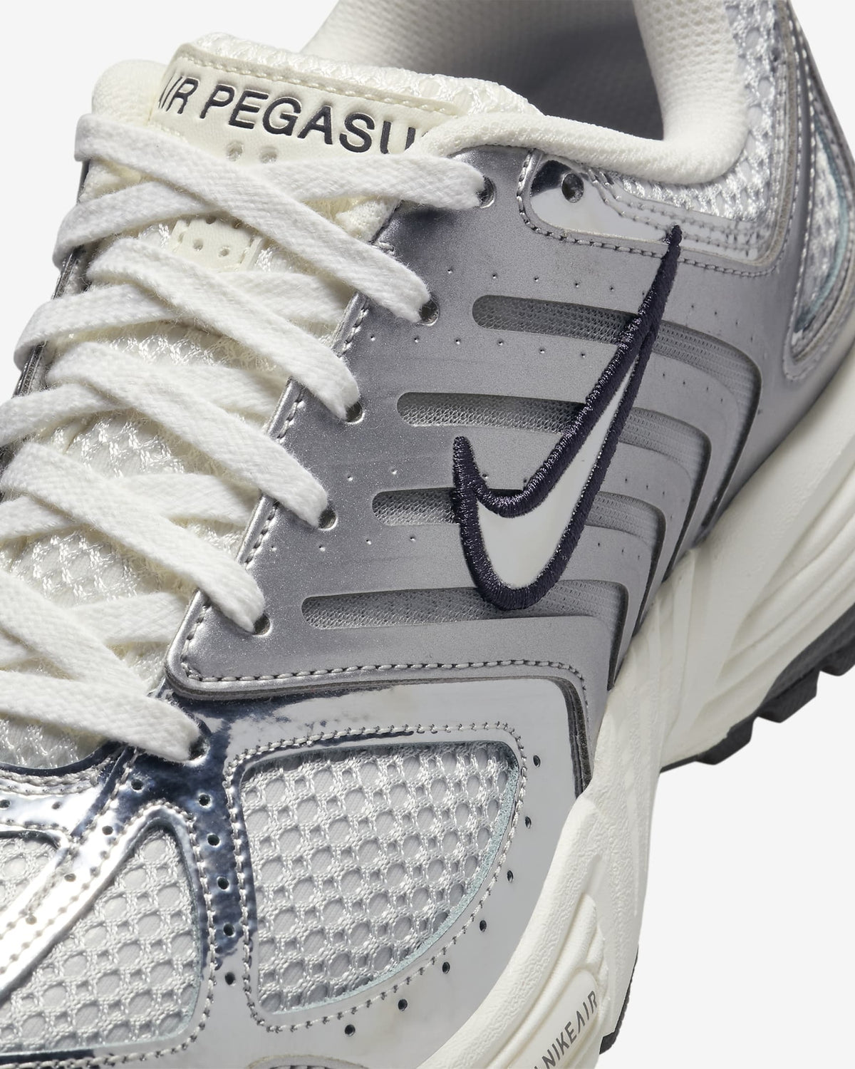 HJ7310-025 Nike Air Pegasus 2K5 Metallic Silver and Photon Dust (Women's)