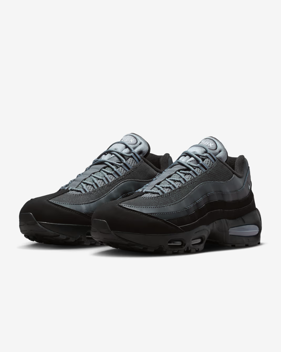 IQ0285-010 Nike Air Max 95 Big Bubble Black Lime Blast Anthracite (Men's)