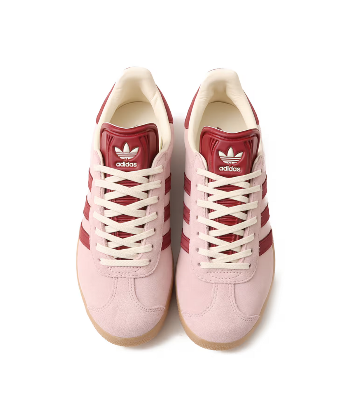 JS1388 adidas Originals  Gazelle Clear Pink Noble Maroon Cream White (Women's)