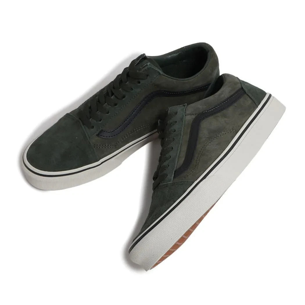 VN000D9YBGK Vans Old Skool Pig Suede "Green"