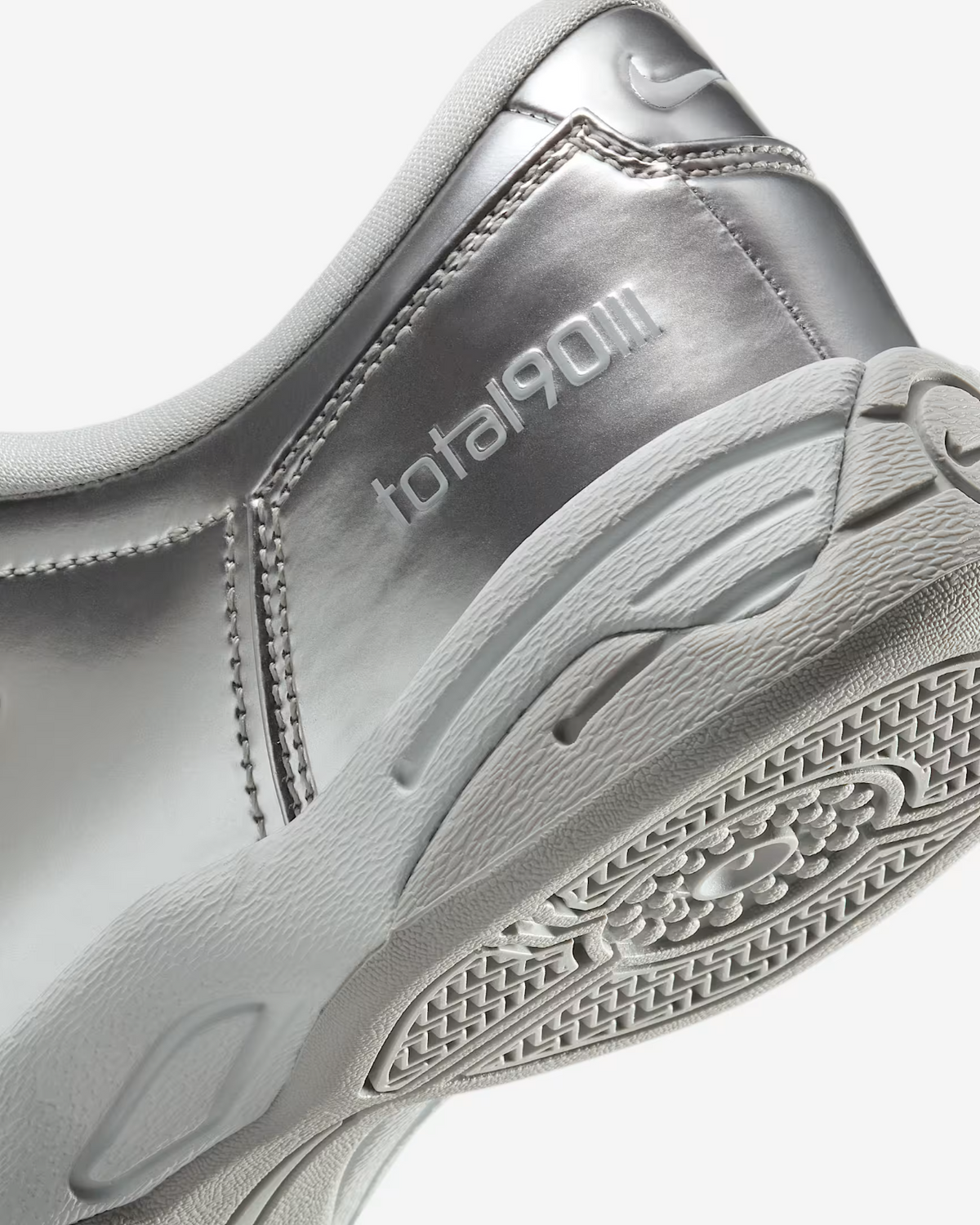 II9792-011 Nike Total 90 3 Metallic Platinum (Women's)