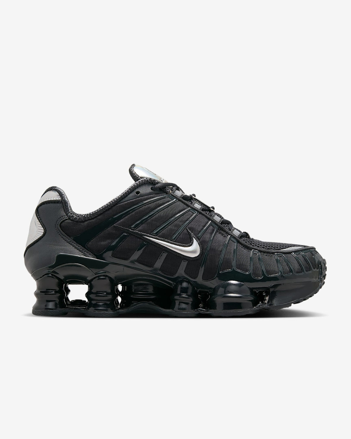 IB7704-001 Nike Shox TL Off Noir Metallic Silver (Women's)