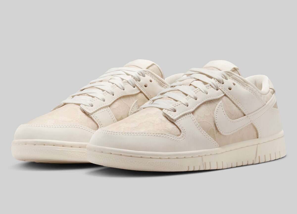 HJ5870-100 Nike Dunk Low Light Orewood Brown Coconut Milk Soft Pearl (Women's)