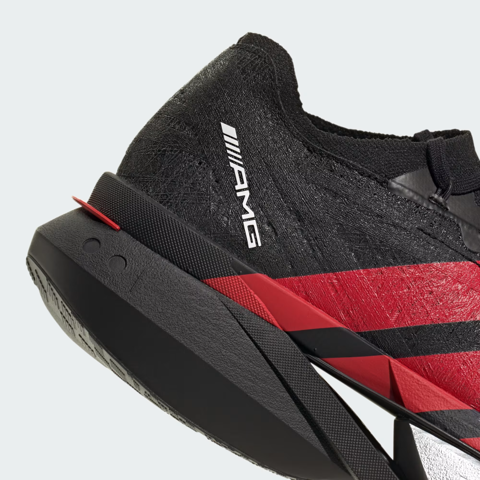 KJ6946 Mercedes AMG adidas Adizero Prime X3 Strung Core Black Lucid Red (Men's)