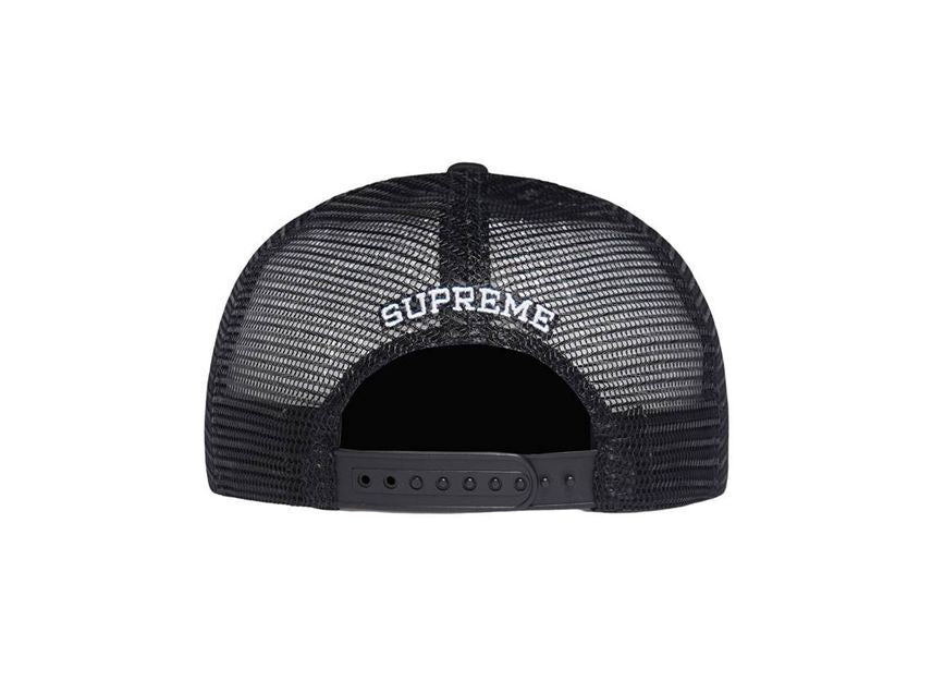 Supreme Pin Up Mesh Back 5-Panel Black