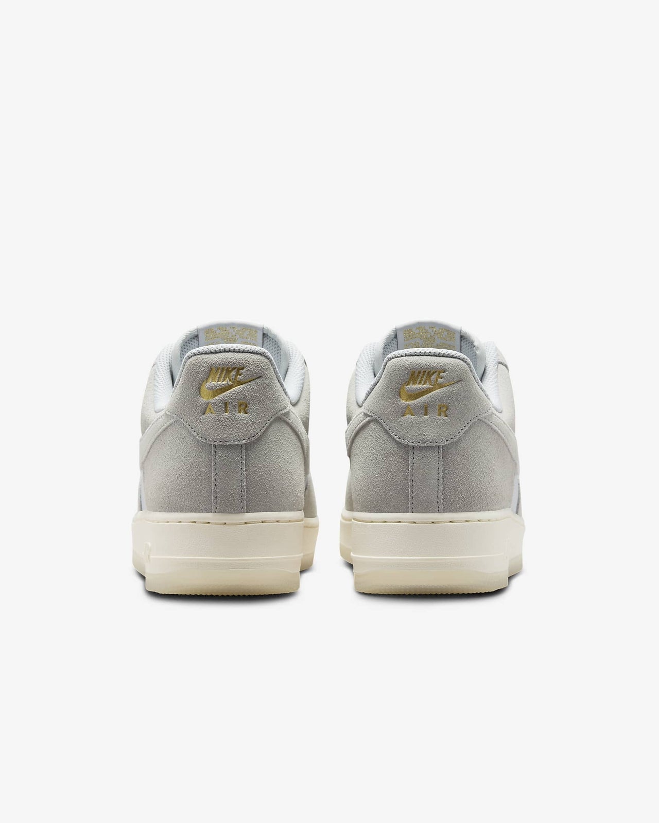 FZ5222-001 Nike Air Force 1 '07 LV8 Light Smoke Grey Metallic Gold Pale (Men's)