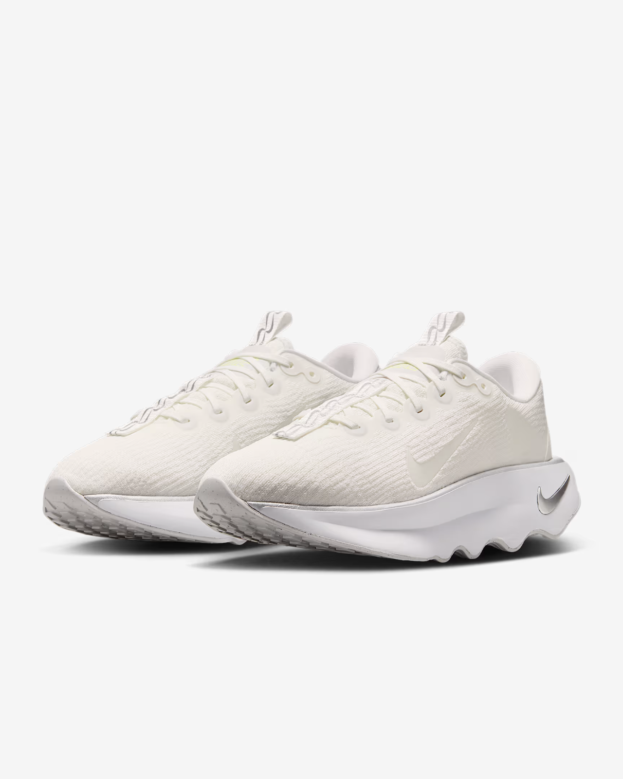DV1238-111 Nike  Motiva Summit White White Metallic Silver Summit White(Women's)