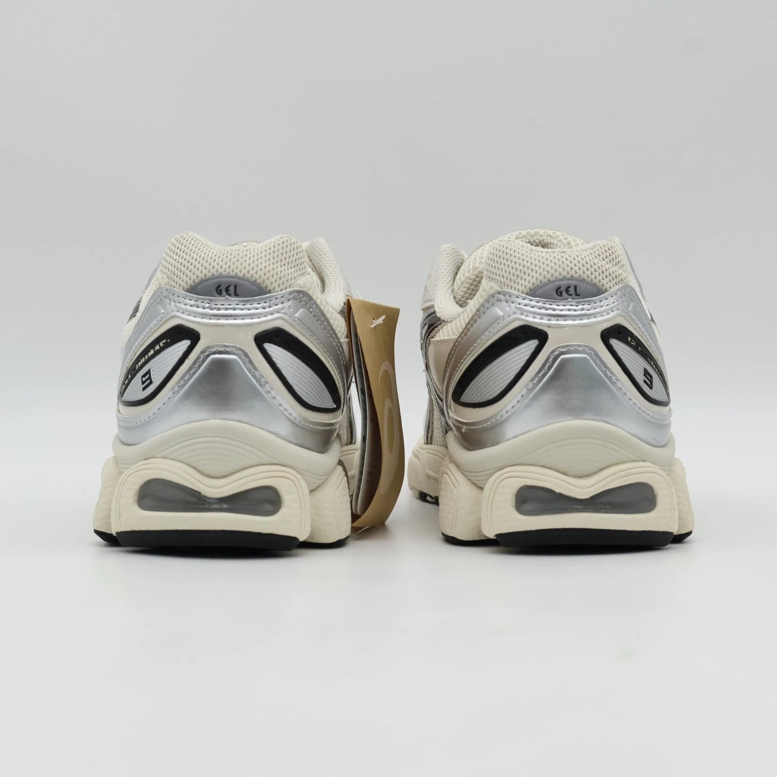 1201A424-105 Asics Gel-Nimbus 9 Cream Black (Men's)