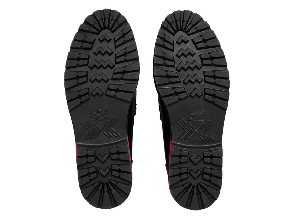 1181A616-008 Onitsuka Tiger Bit Loafer Black Classic Red (Men's)