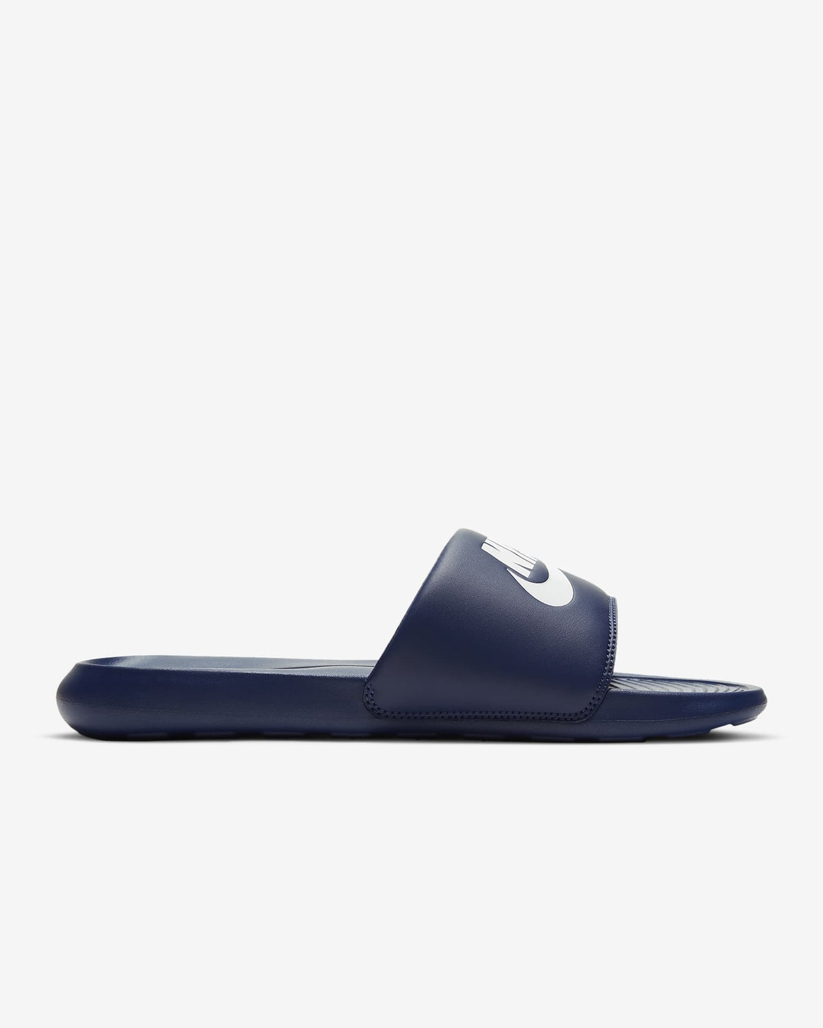 CN9675-401 Nike Victori One Slide Midnight Navy Midnight Navy White (Men's)