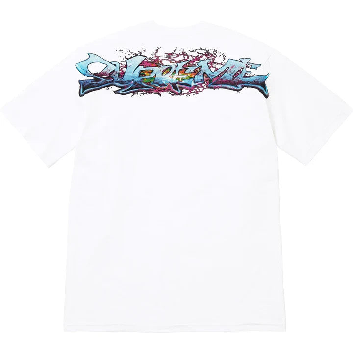 Supreme Tag Tee White