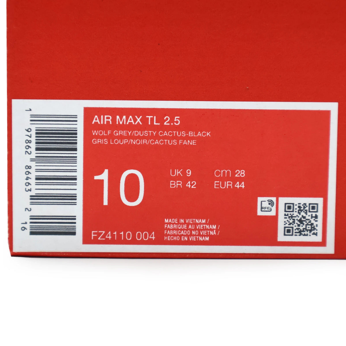 FZ4110-004 Nike Air Max TL 2.5 Wolf Grey Dusty Cactus (Men's)