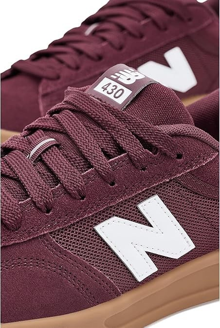 UN430BYG New Balance NB Numeric 430 NB Burgundy White (Men's)