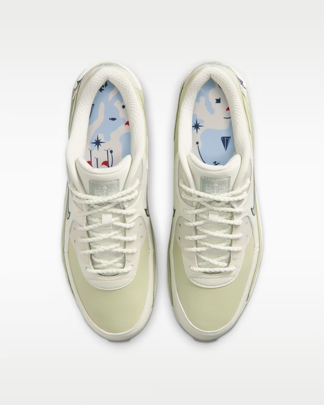 IO9316-001 Nike Air Max 90 Golf "Sea Glass/Spruce Fog" (Men's)
