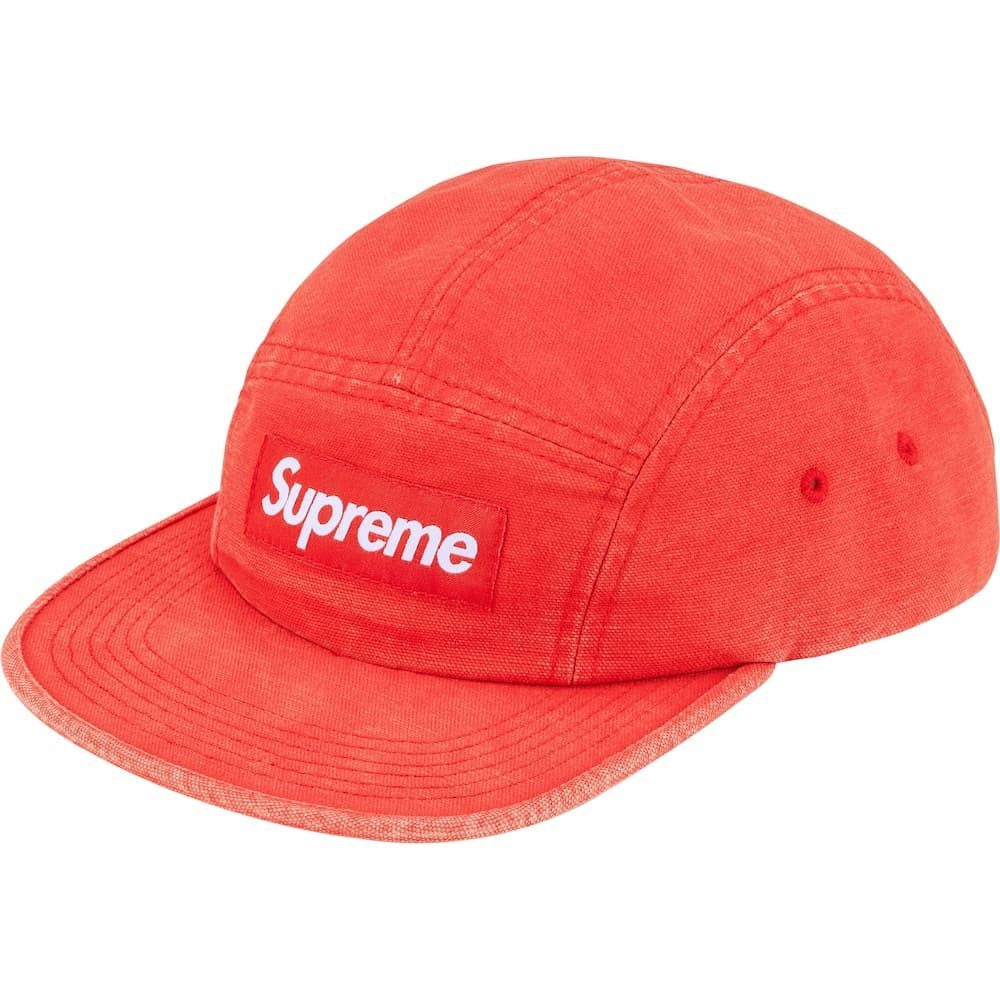 Supreme Canvas Camp Cap Red