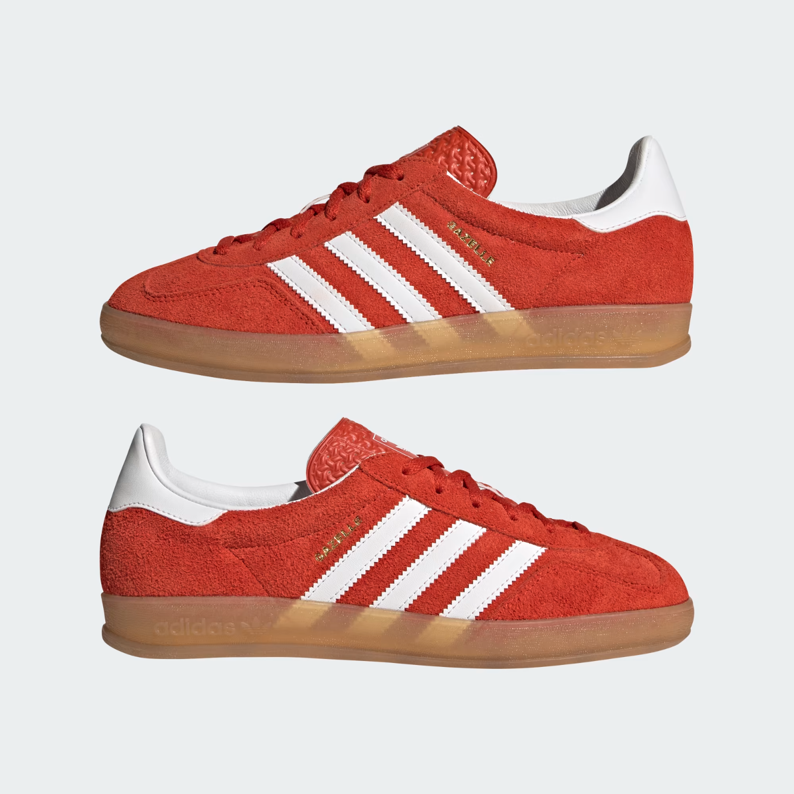 HQ8718 adidas  Gazelle Indoor Bold Orange Gum (Women's)