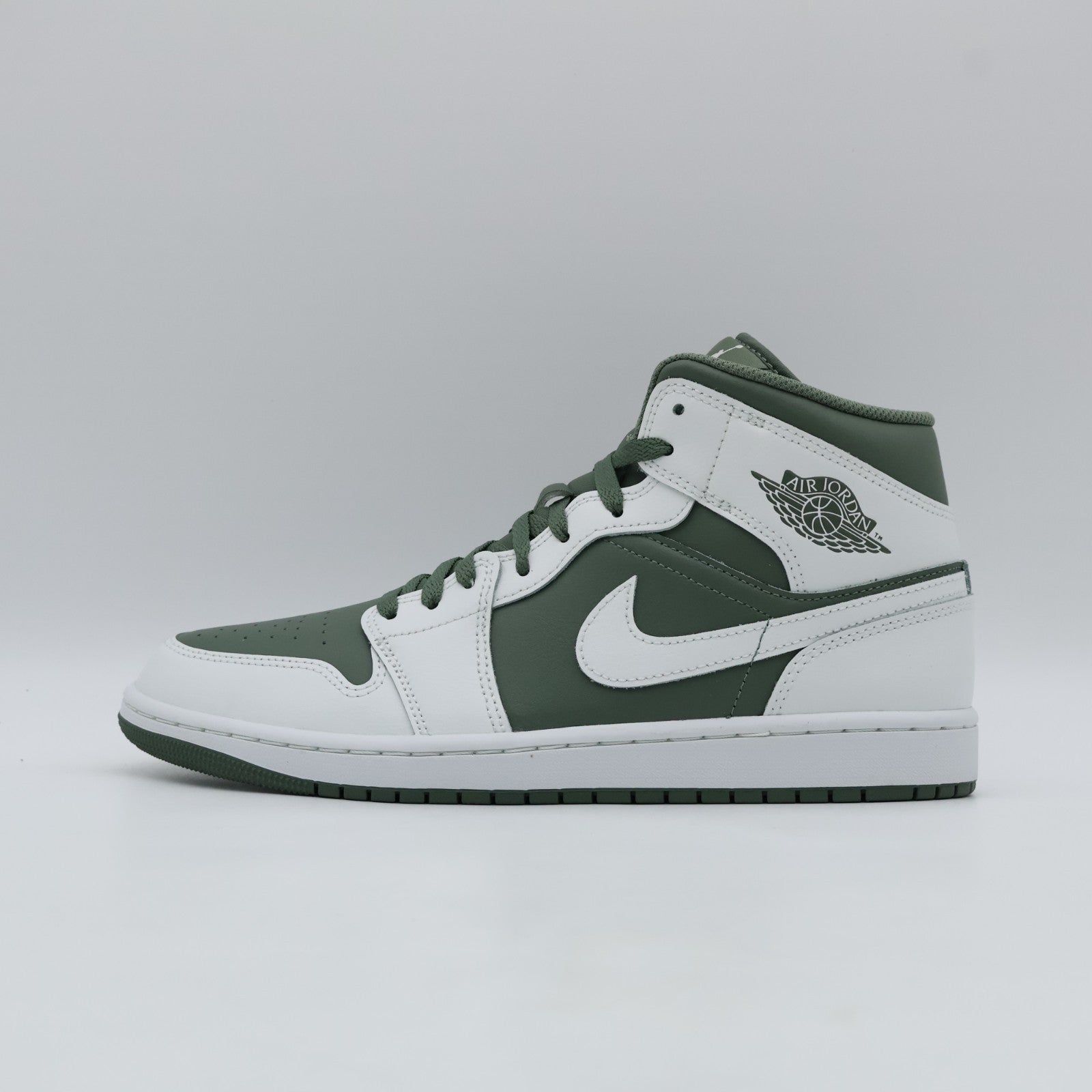 DQ8426-107 Air Jordan 1 Mid Summit White Vintage Lichen (Men's)