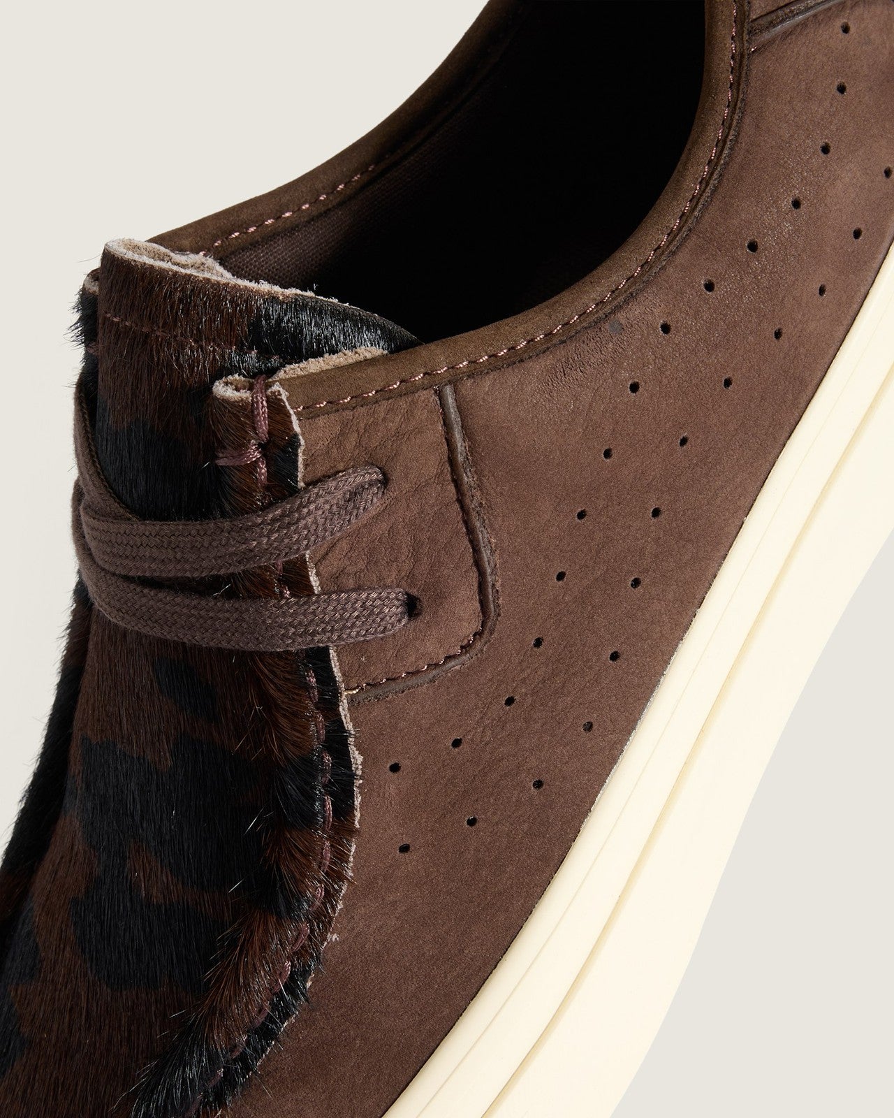 VN000Z3XI97 VN000Z3XI97 Vans Premium SF Moc Low Pony Hair Calf Brown (Men's)