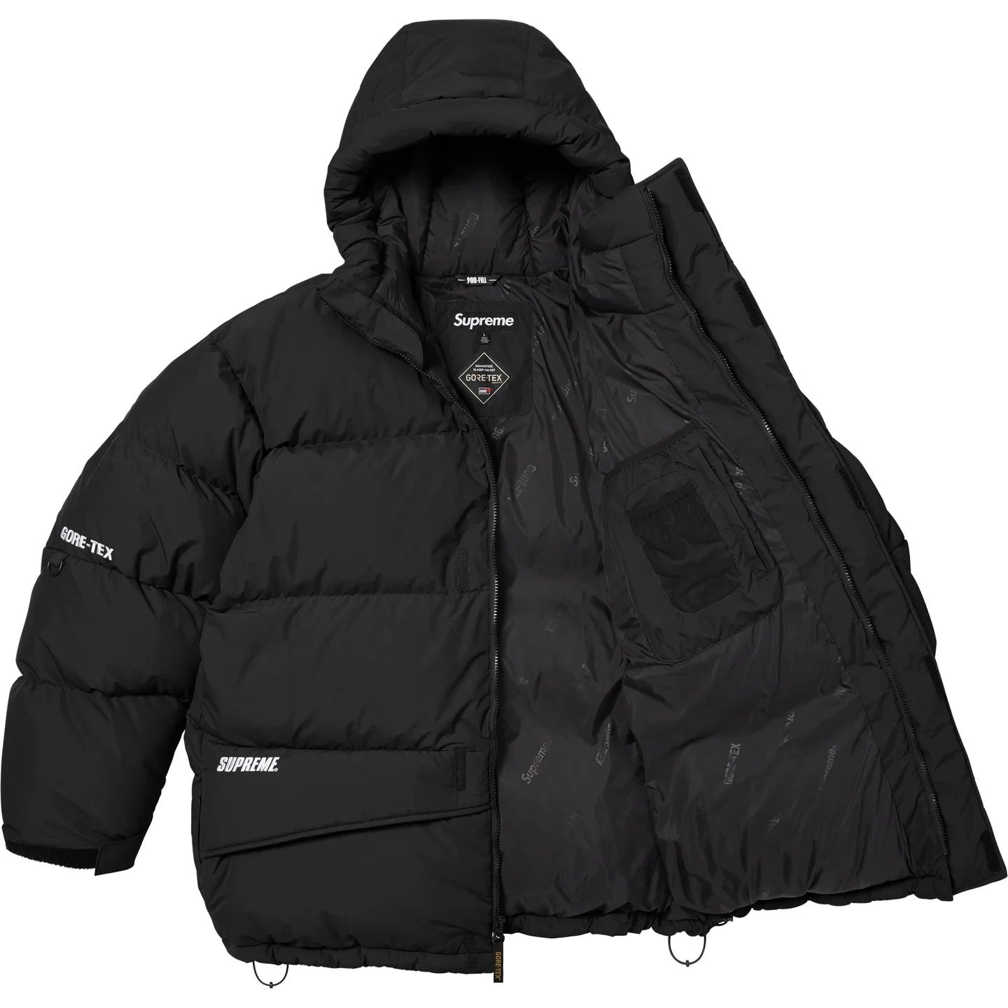 Supreme GORE-TEX 900-Fill Down Parka Black