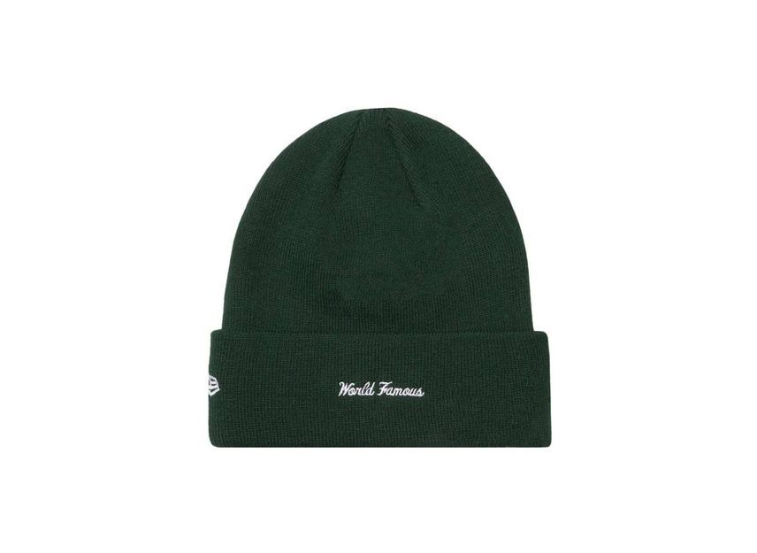 Supreme New Era Box Logo Beanie Dark Pine