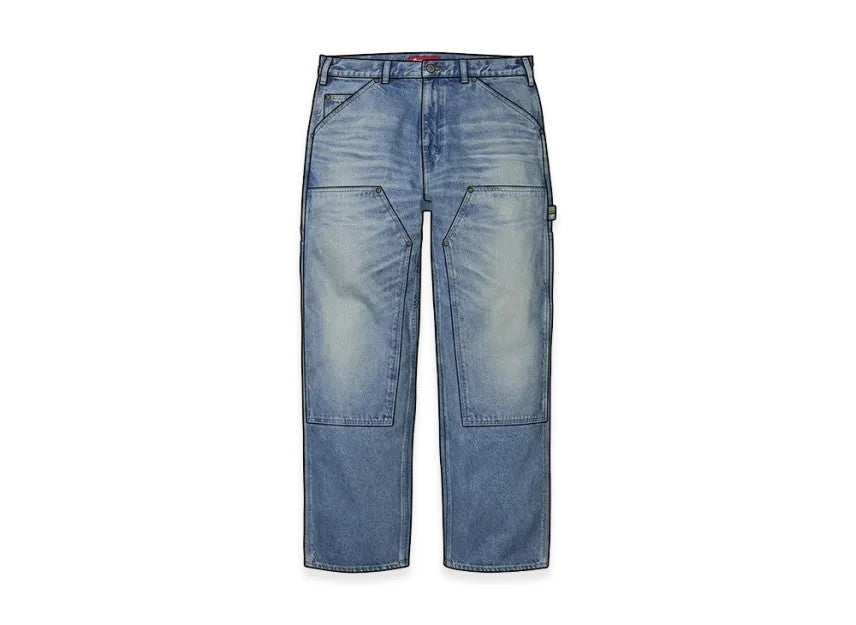 Supreme Worn Double Knee Painter Pant (26SS) "Denim"