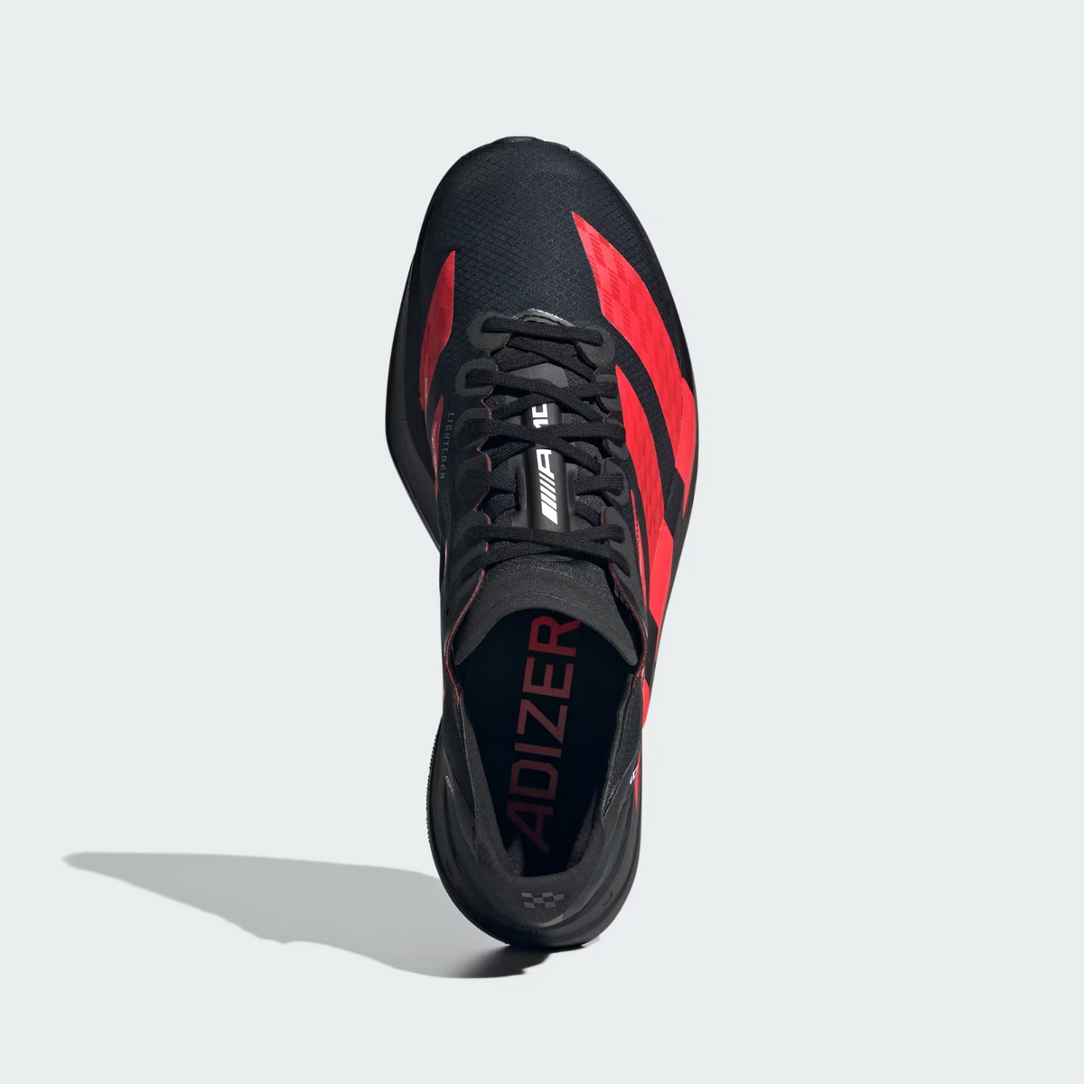 KH8840 Mercedes AMG adidas Adizero Adios Pro 4 Core Black Lucid Red Cloud (Men's