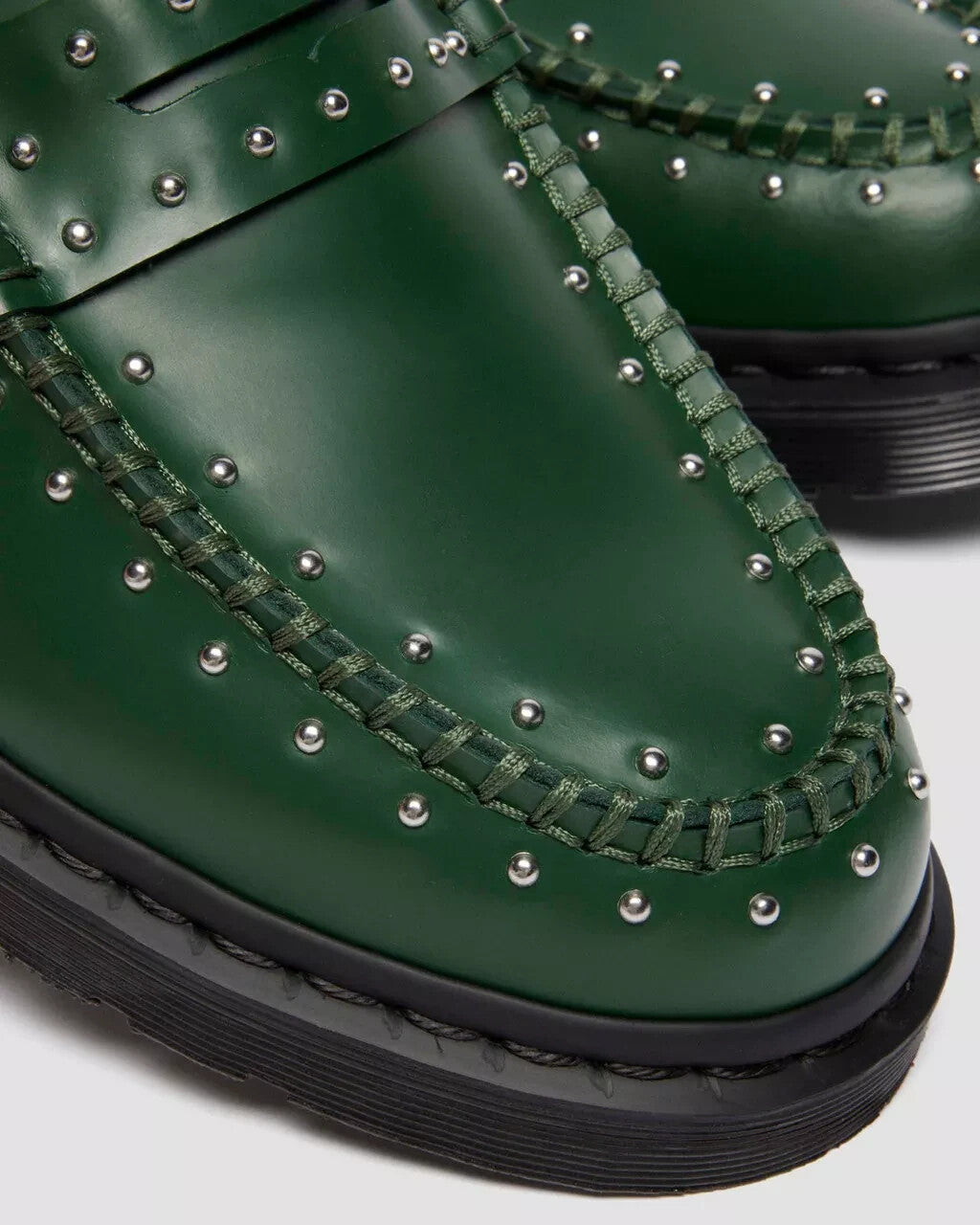 41873300 Supreme Ã Dr.Martens Studded Penton Loafer Dark Green 25SS Week (Men's)
