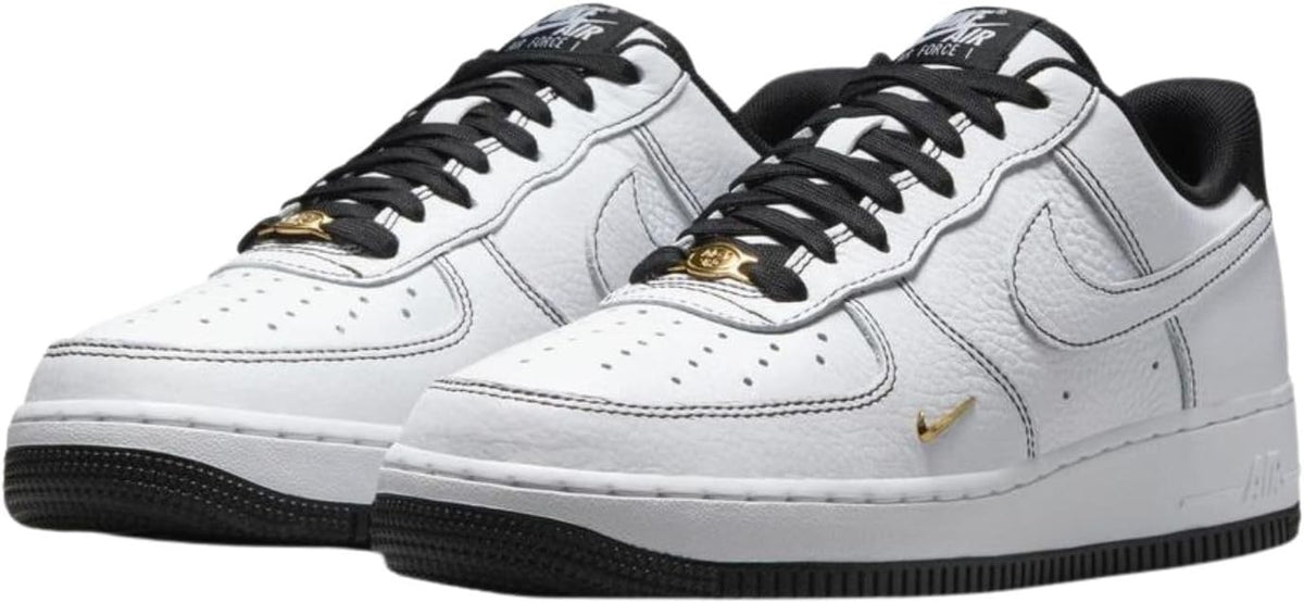 IB6543-101 Nike Air Force 1 Low White Black  (Women's)