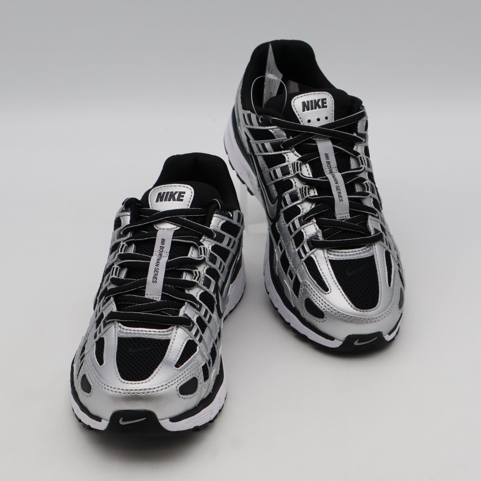 BV1021-013 Nike P-6000 Metallic Silver Black White Metallic Silver (Women's)