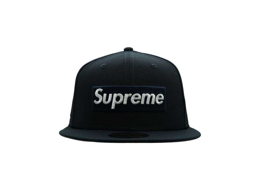 Supreme MLB Teams Box Logo New Era Navy
