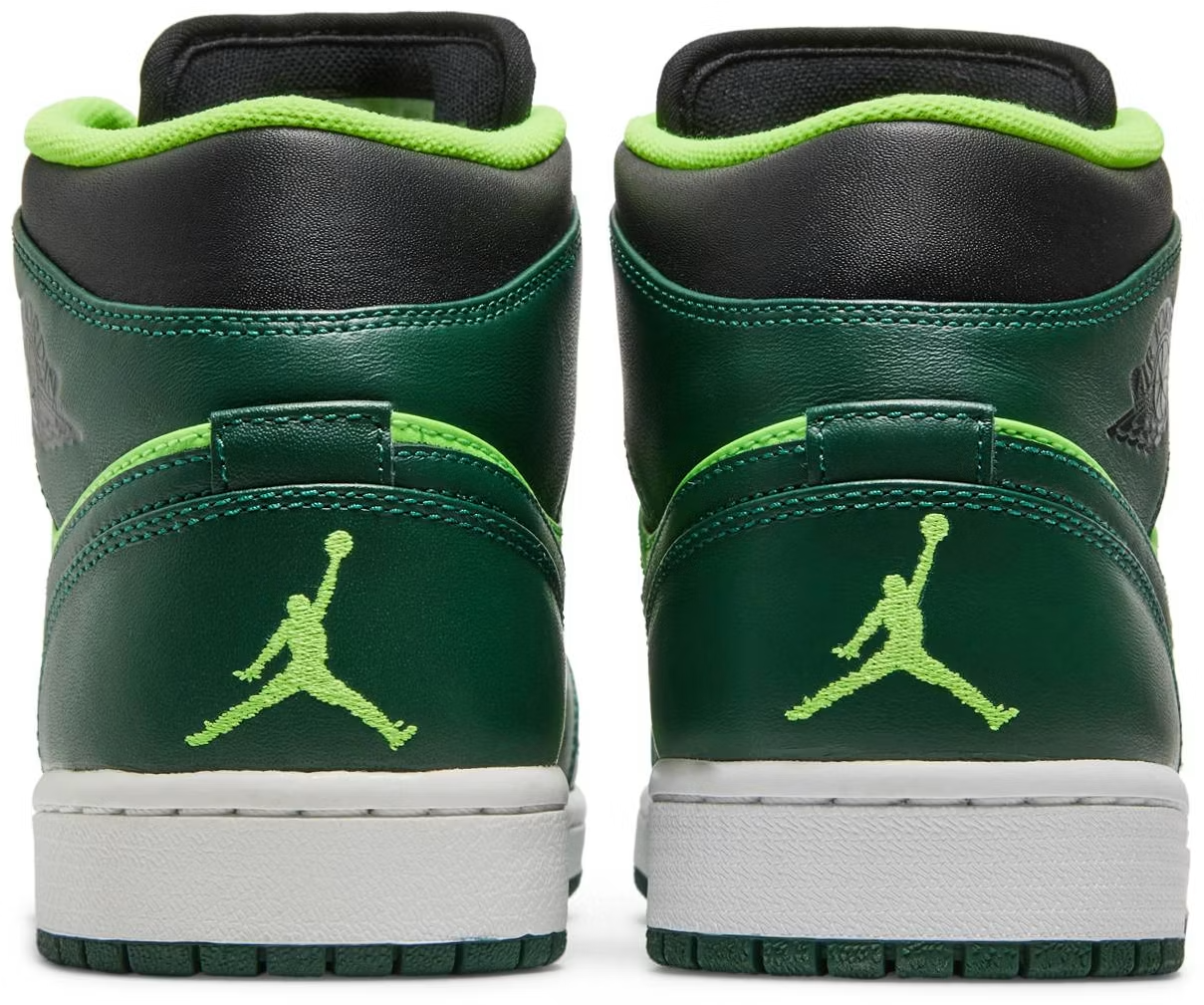 554724-330 Nike Air Jordan 1 Mid "Gorge Green" (Men's)
