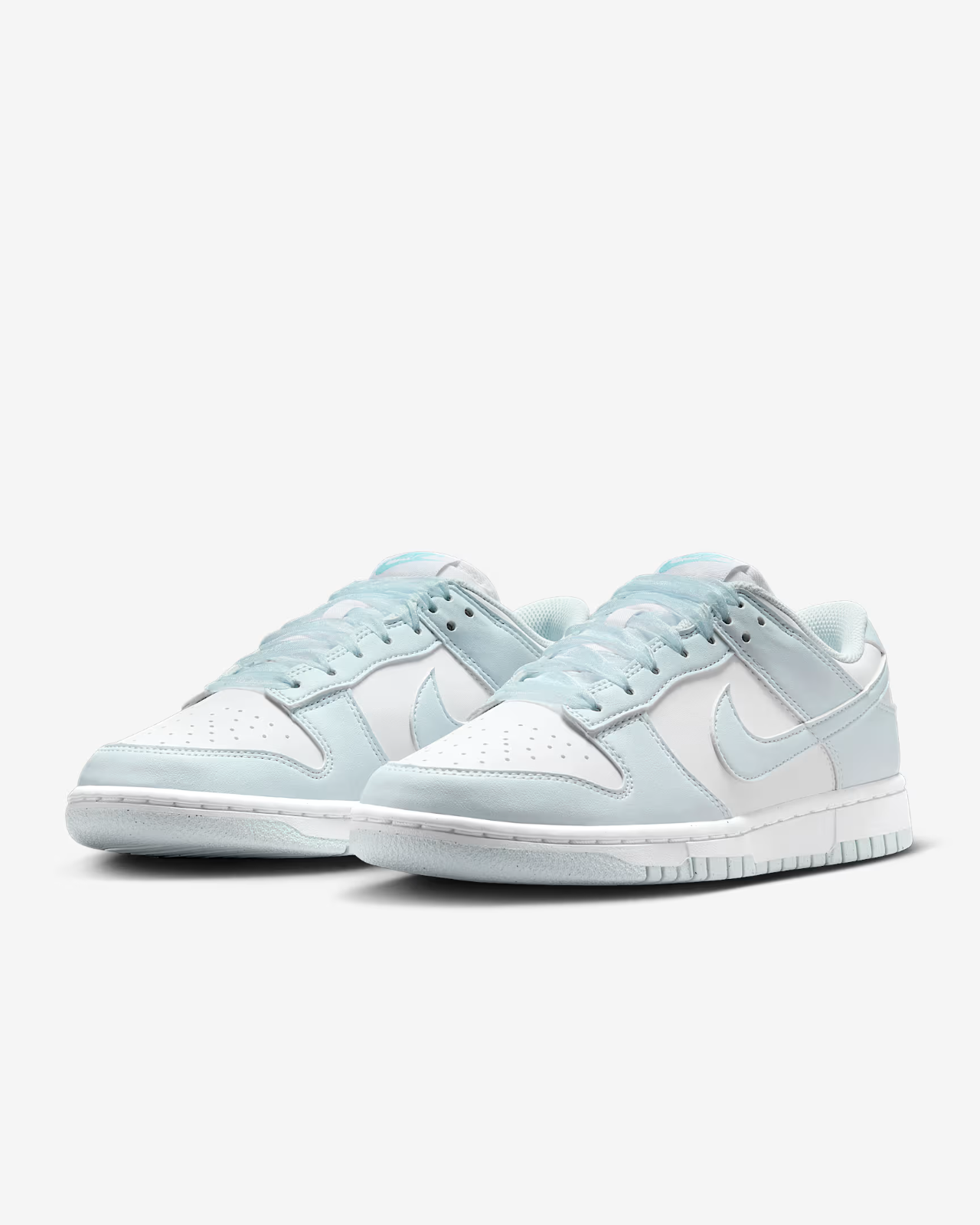 IB7311-100 Nike  Dunk Low Next Nature White Blue Tint (Women's)