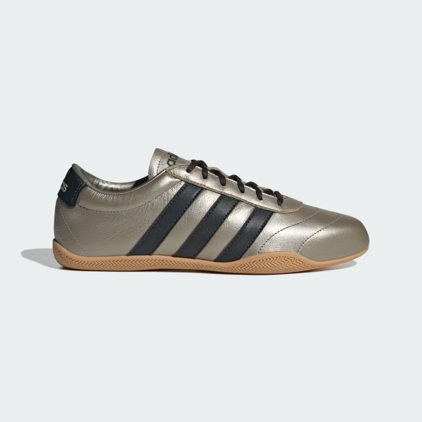 JQ9681 adidas Grand Court Lo Cyber Metallic Carbon Gum (Women's)