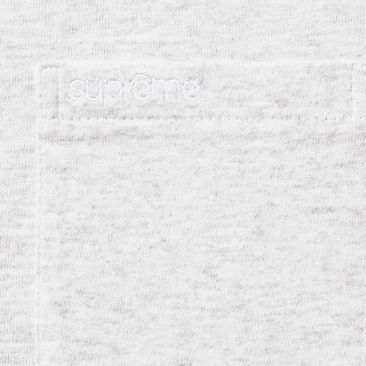 Supreme S/S Pocket Tee Ash Grey