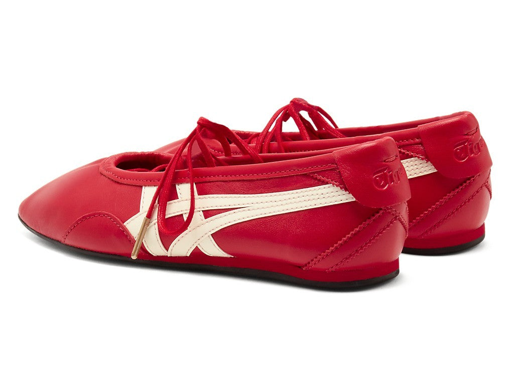 1182A704-600 Onitsuka Tiger Women's Gymnarina Classic Red/Cream (Women's)