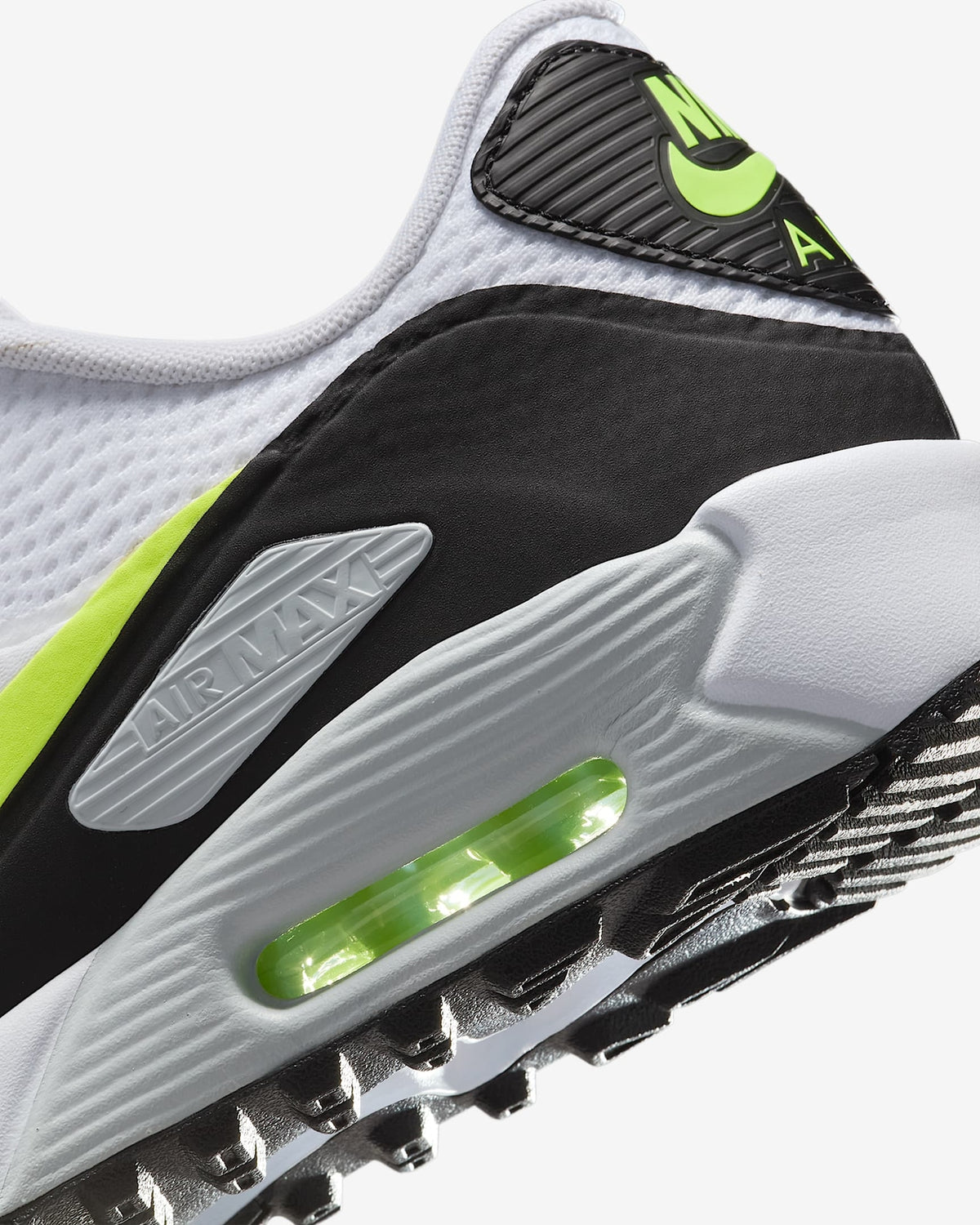 HV9305-103 Nike Air Max 90 G White Hot Lime (Men's)