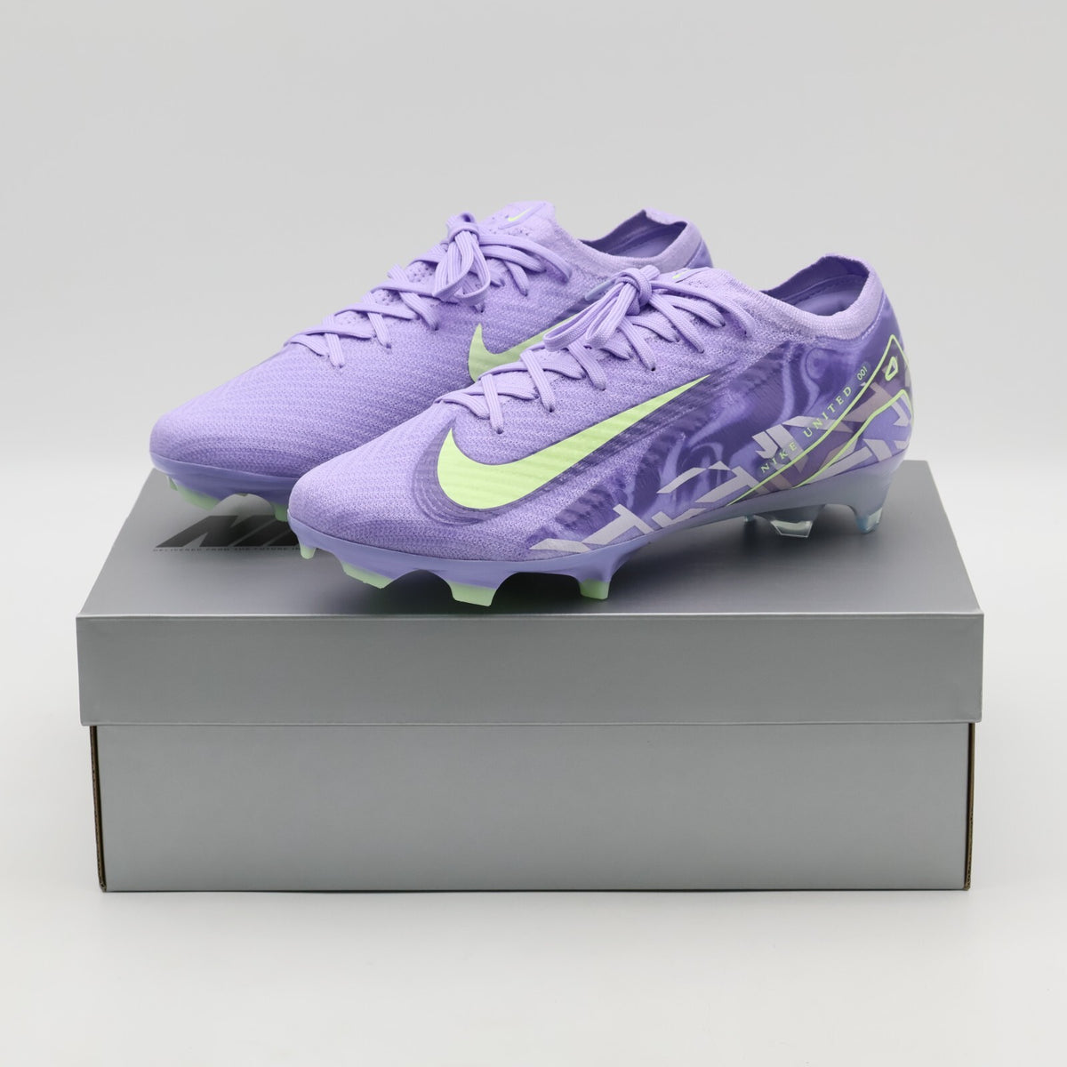 HF1605-500 Nike United Mercurial Vapor 16 Elite Purple Agate Barely Volt (Men's)