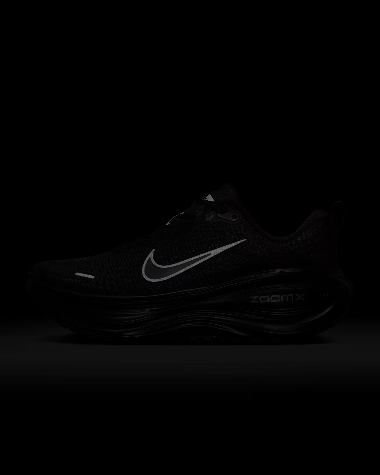 HV8154-001  Nike  Vomero Plus Black Metallic Dark Grey (Women's)