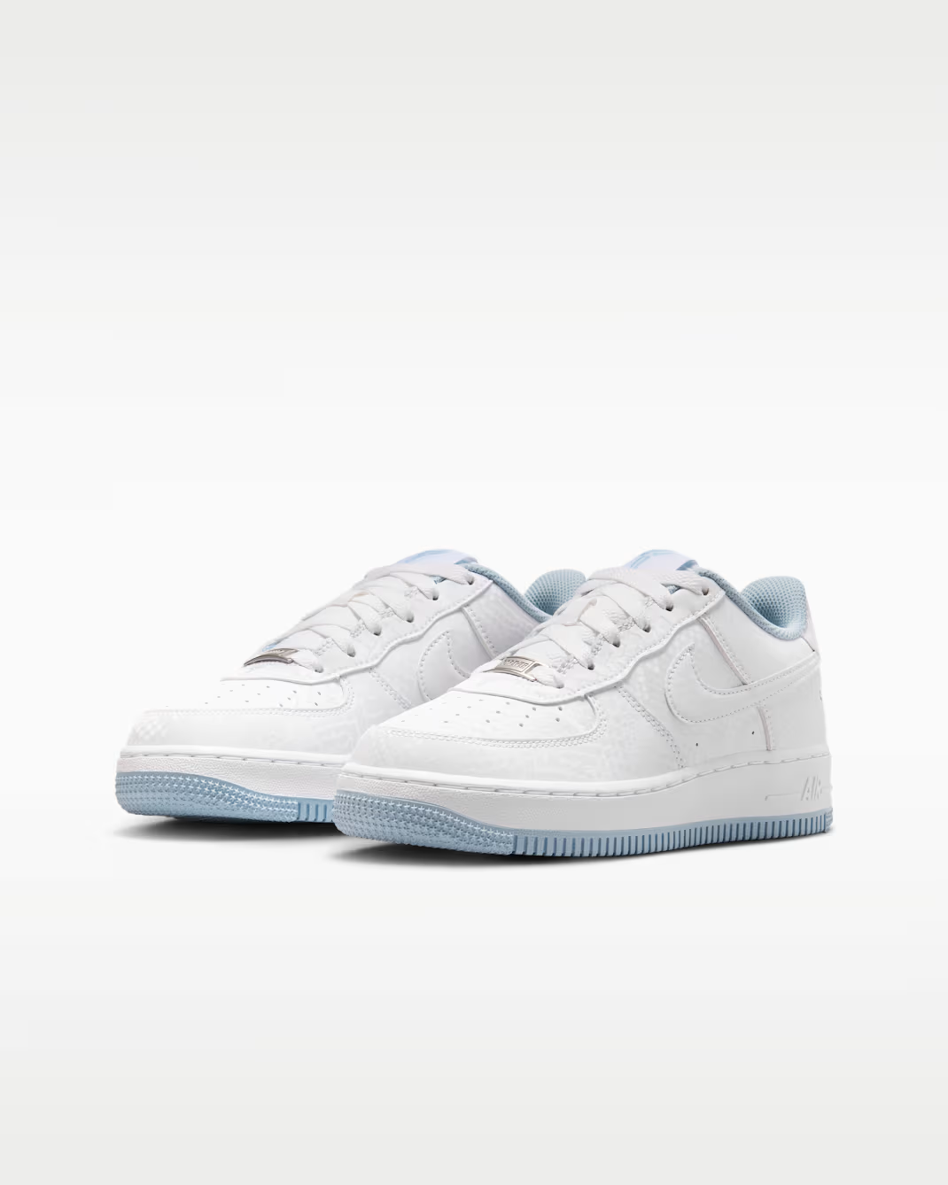 IO4610-100 IO4610-100 Nike GS Air Force 1 Low White/Armory Blue