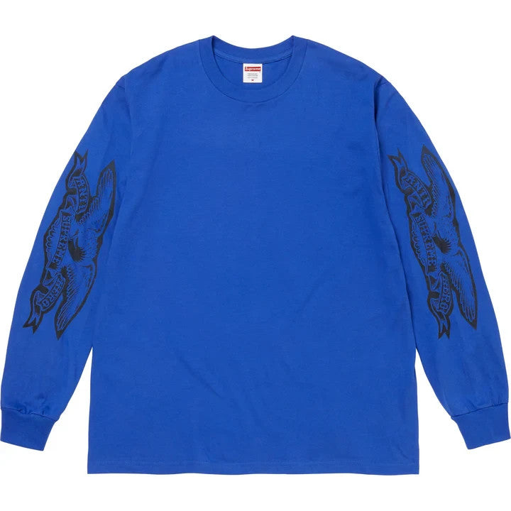 Supreme ANTIHERO Eagle L/S Tee Blue
